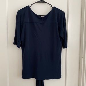 Club Monaco•Navy Blouse Top•Size XS